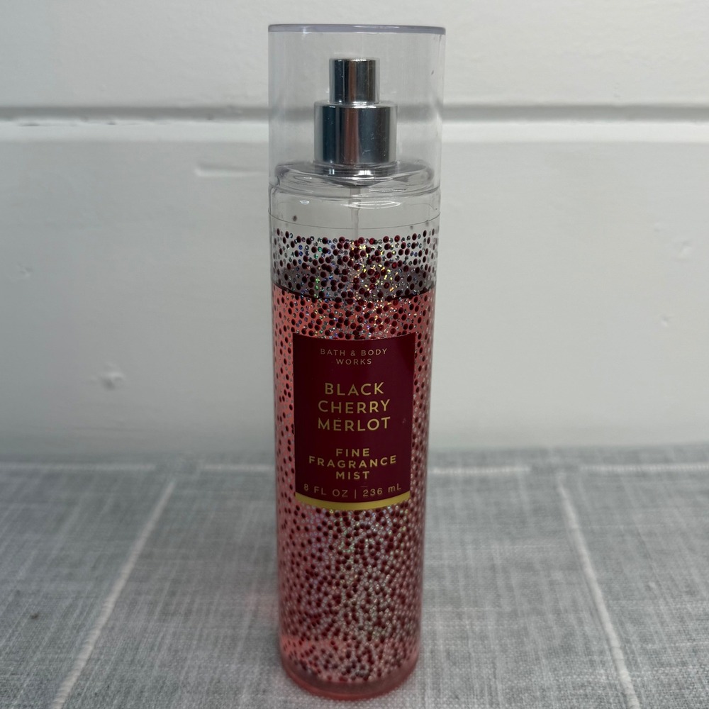 Bath‎ and Body Works Black Cherry Merlot Fine Fragrance Spray 8 Fl. Oz 80% Full